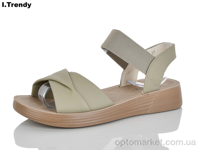 Купить Босоніжки жіночі YZ106-10 Trendy зелений, фото 1