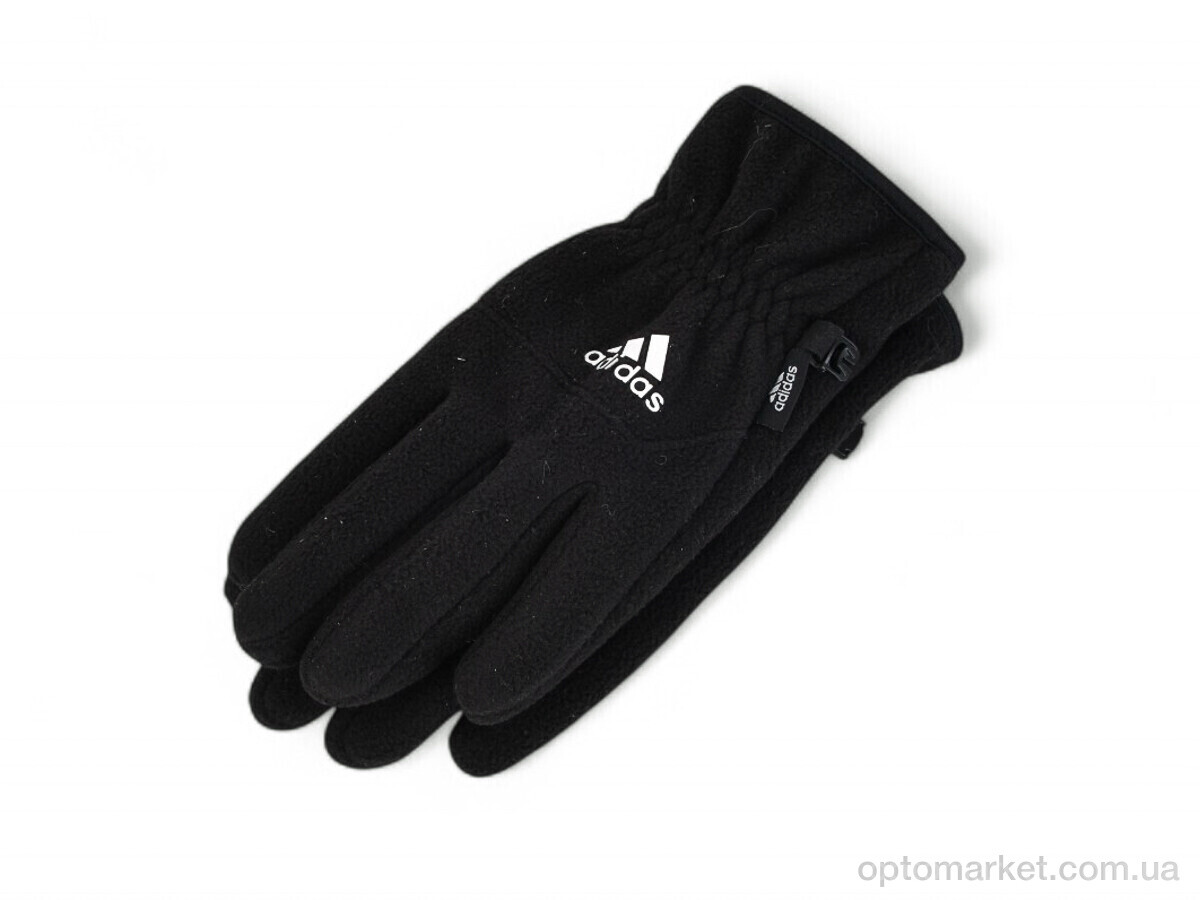Купить Рукавички унісекс Z01-03 black Adidas чорний, фото 2