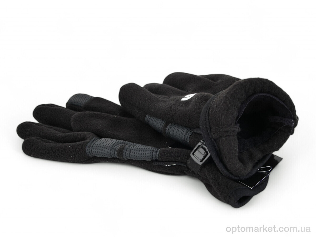 Купить Рукавички унісекс Z03-05 black T.e north face чорний, фото 3