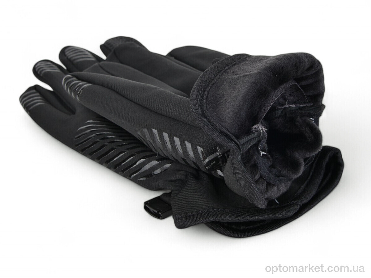 Купить Рукавички унісекс Z07-02 black N.ke чорний, фото 3