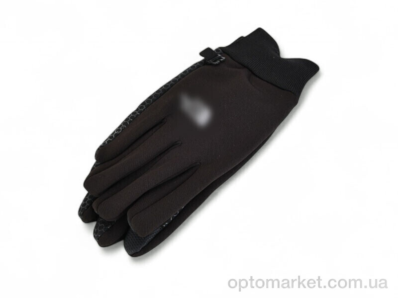 Купить Рукавички унісекс Z07-05 black T.e north face чорний, фото 1