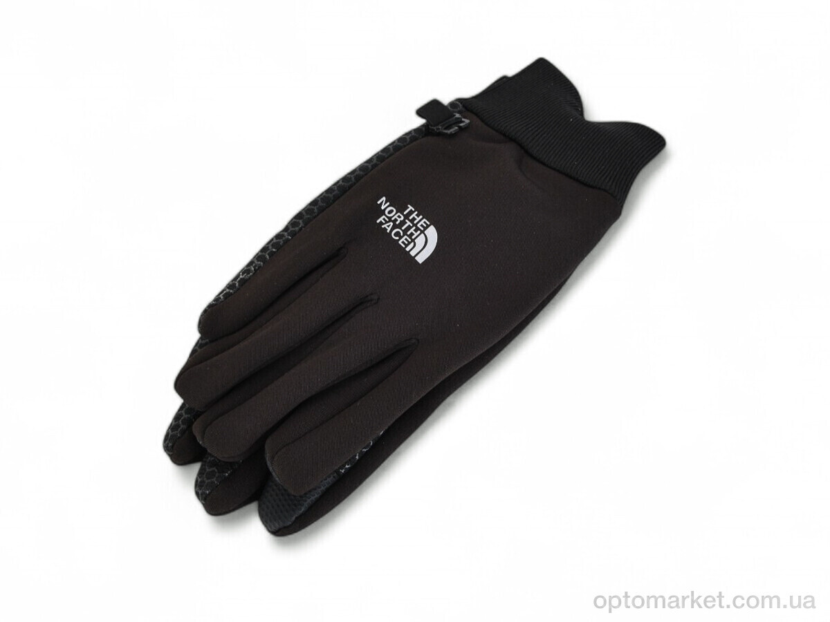 Купить Рукавички унісекс Z07-05 black T.e north face чорний, фото 2