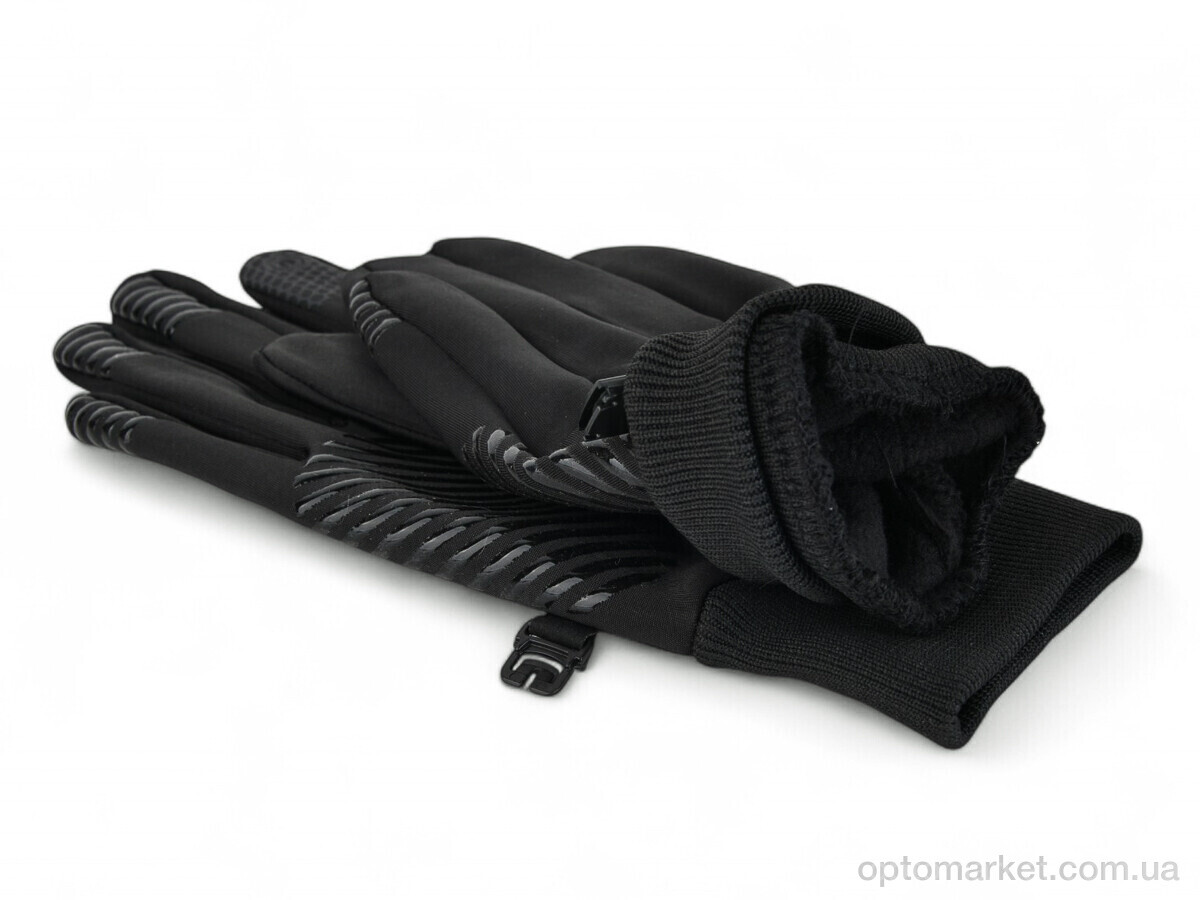 Купить Рукавички унісекс Z07-05 black T.e north face чорний, фото 3