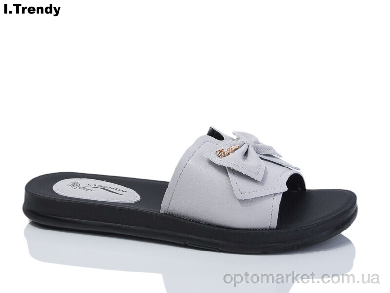 Купить Шльопанці жіночі Z101-10 Trendy сірий, фото 1