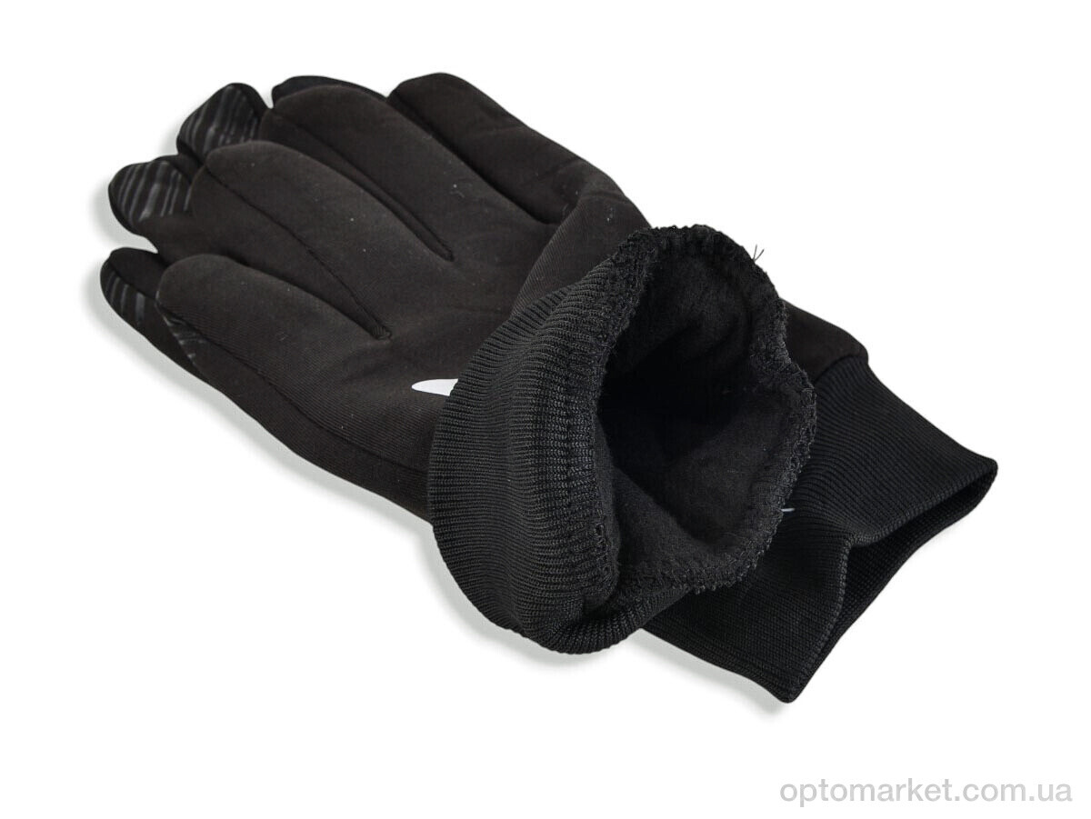Купить Рукавички чоловічі Z13-02 black N.ke чорний, фото 3