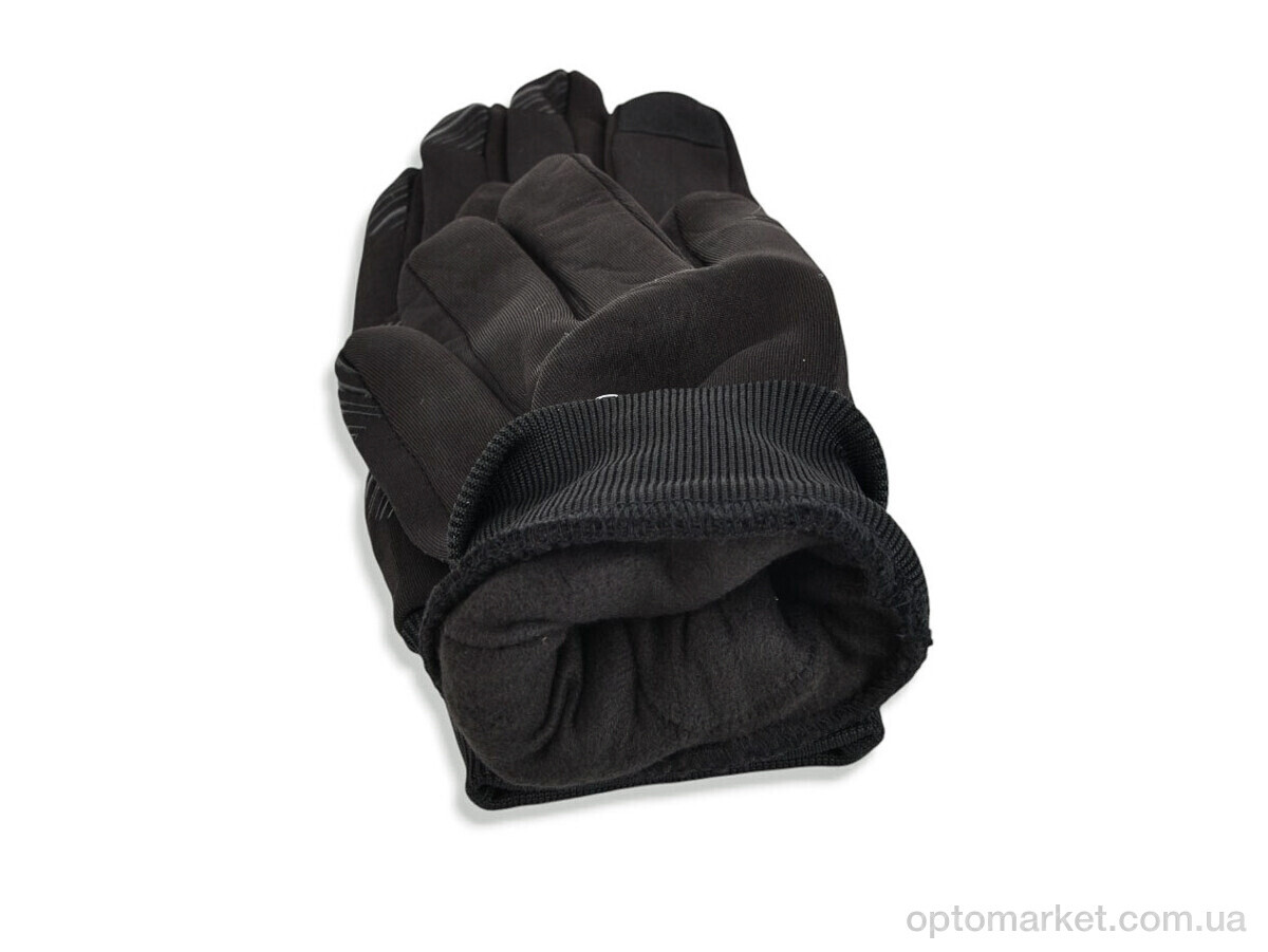 Купить Рукавички чоловічі Z13-03 black A.di чорний, фото 3