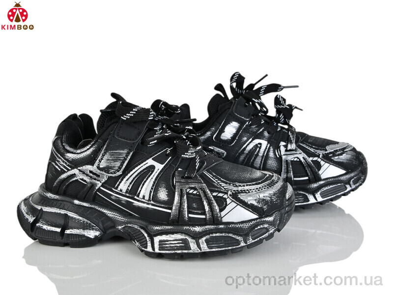 Купить Кросівки дитячі Z2504-6A Kimbo-o чорний, фото 1