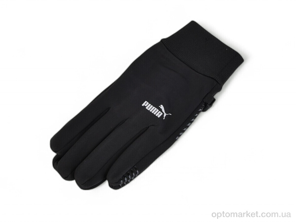 Купить Рукавички унісекс Z6-06 black P.ma чорний, фото 2