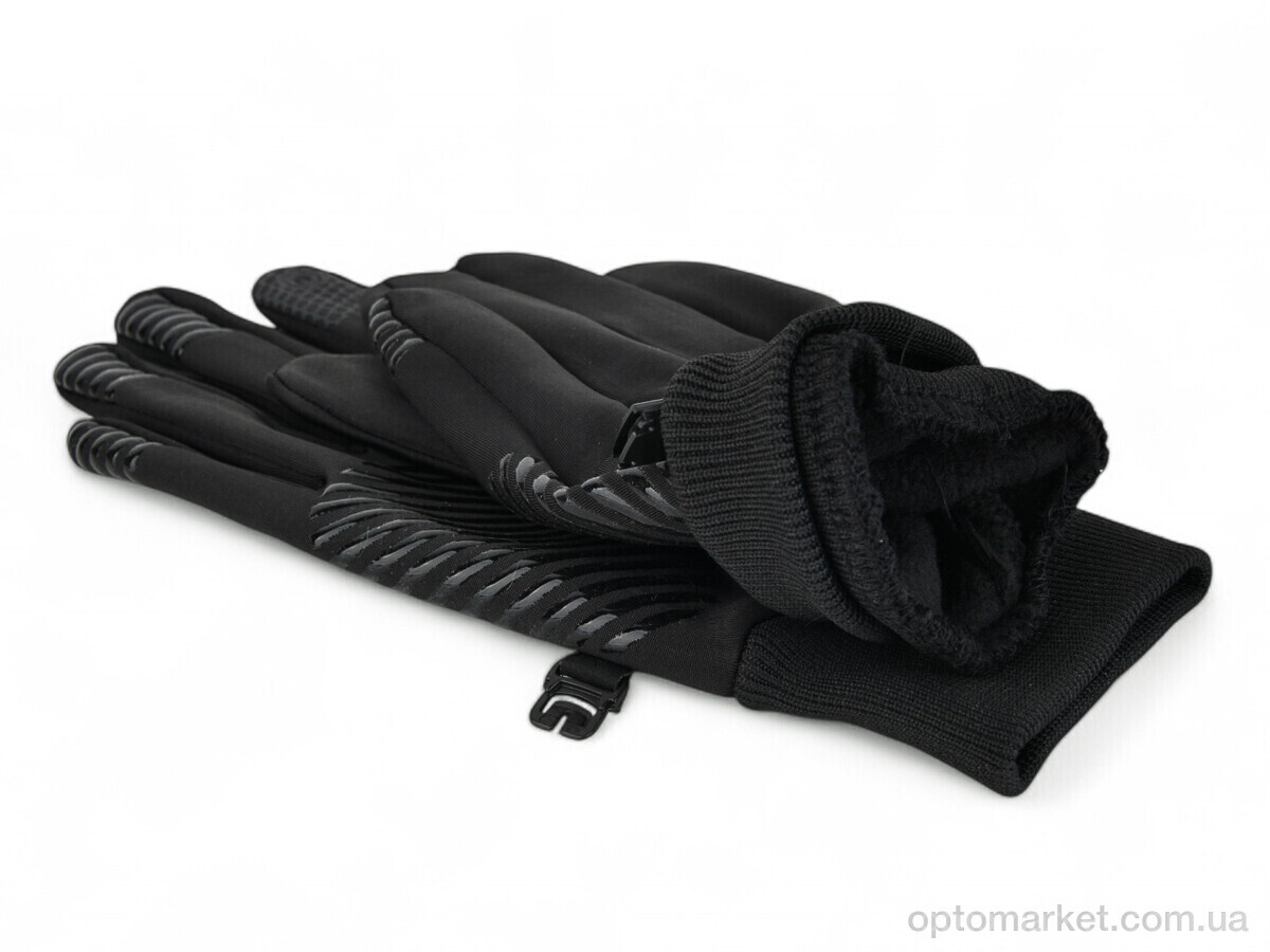 Купить Рукавички унісекс Z6-06 black P.ma чорний, фото 3