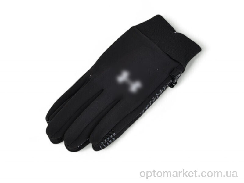 Купить Рукавички унісекс Z6-07 black U_A.mo.r чорний, фото 1