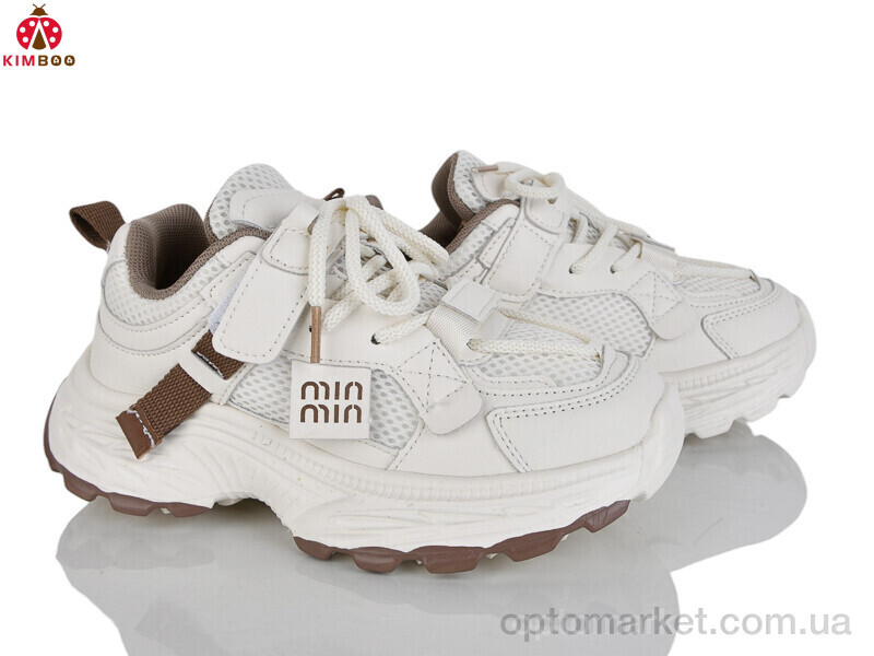 Купить Кросівки дитячі Z604-3M Kimbo-o бежевий, фото 1