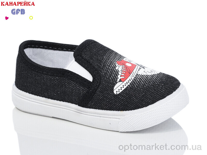 Купить Сліпони дитячі Z6058-1 GFB чорний, фото 1