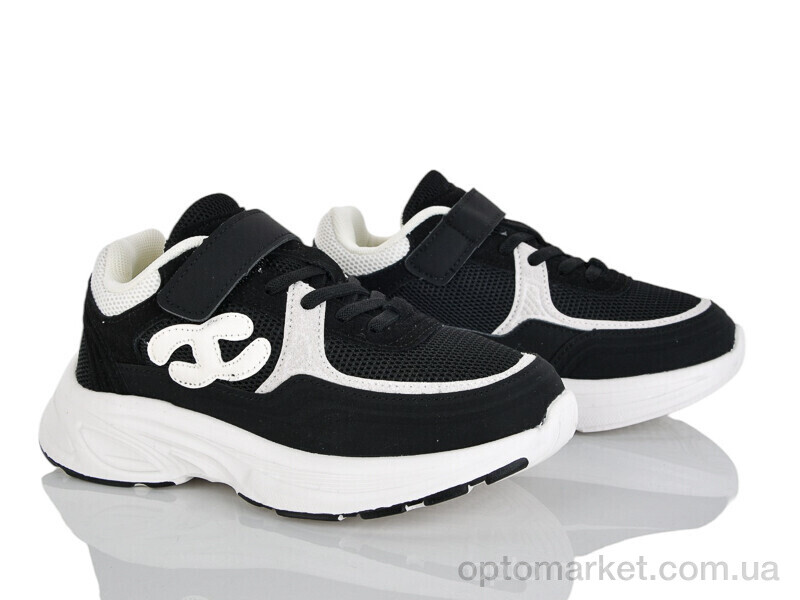 Купить Кросівки дитячі Z606-3A Kim Up чорний, фото 1