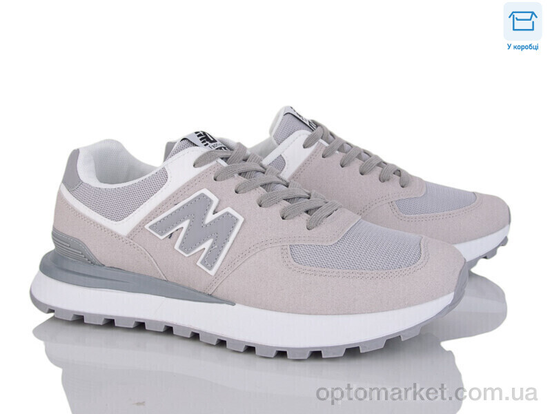 Купить Кросівки чоловічі Z6305-7 Башили сірий, фото 1