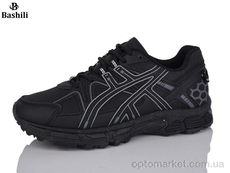 Купить Кросівки чоловічі Z6501-2 Башили чорний, фото 1