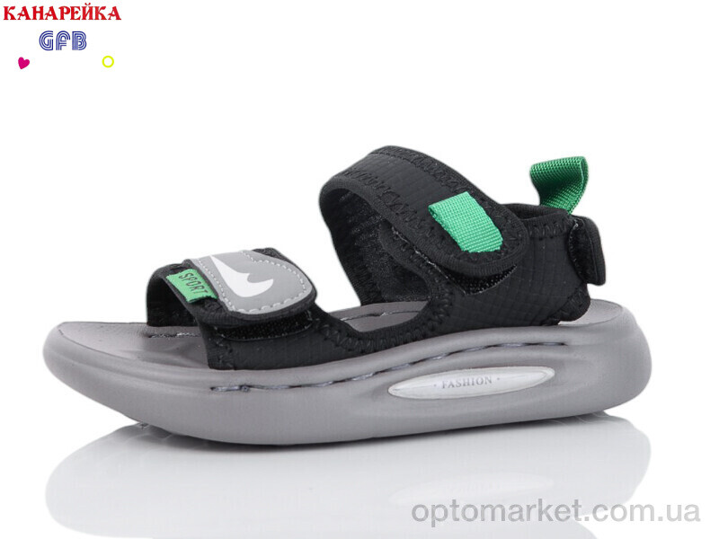 Купить Сандалі дитячі Z6506-2 GFB-Канарейка чорний, фото 1