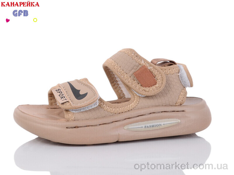 Купить Сандалі дитячі Z6506-4 GFB-Канарейка бежевий, фото 1