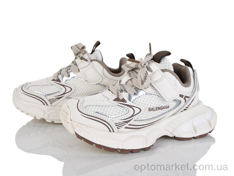 Купить Кросівки дитячі Z667-2K Kim Up бежевий, фото 1