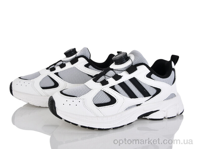 Купить Кросівки унісекс Z671-4C Kim Up білий, фото 1