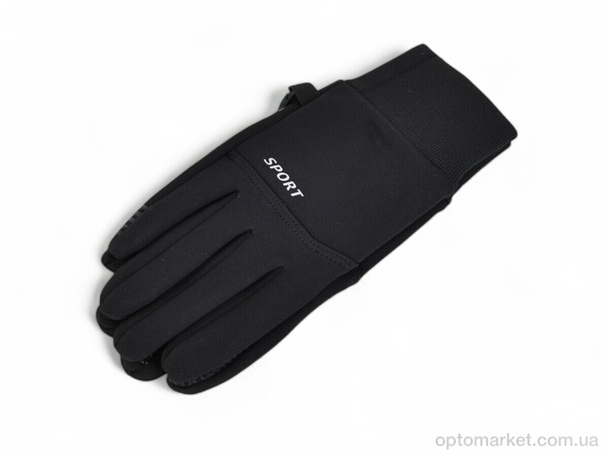 Купить Рукавички унісекс Z8-96 black Number one чорний, фото 1