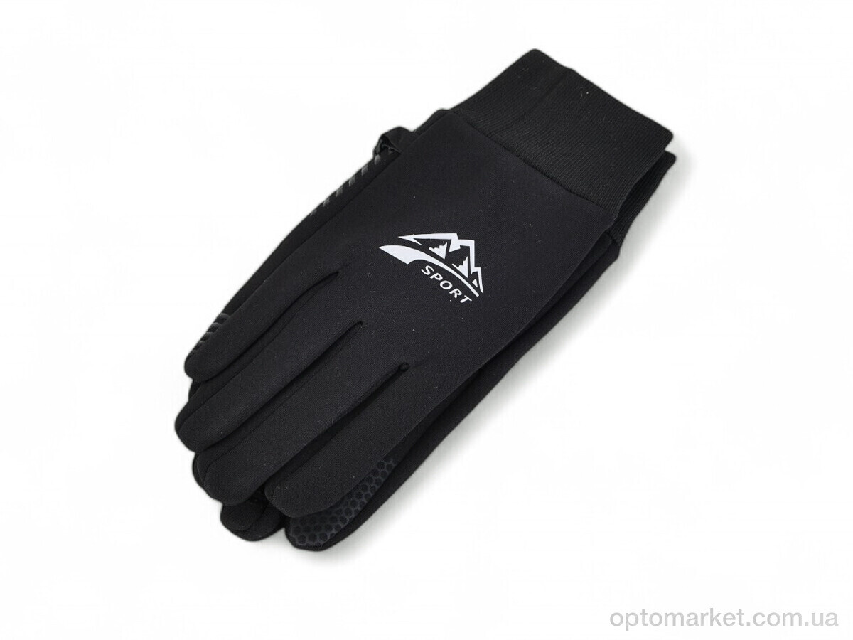 Купить Рукавички унісекс Z8-98 black Number one чорний, фото 1