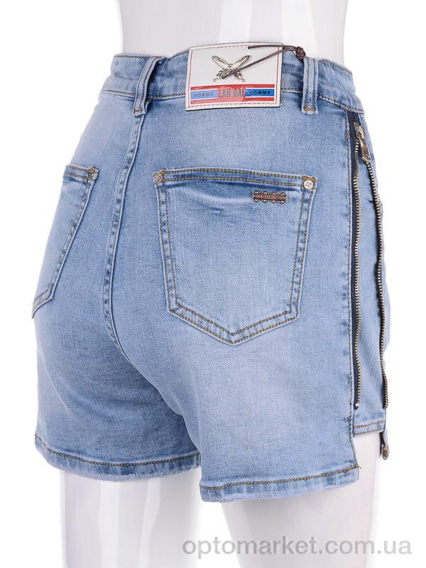 Купить Шорти жіночі Z8015 blue Lanbai синій, фото 2