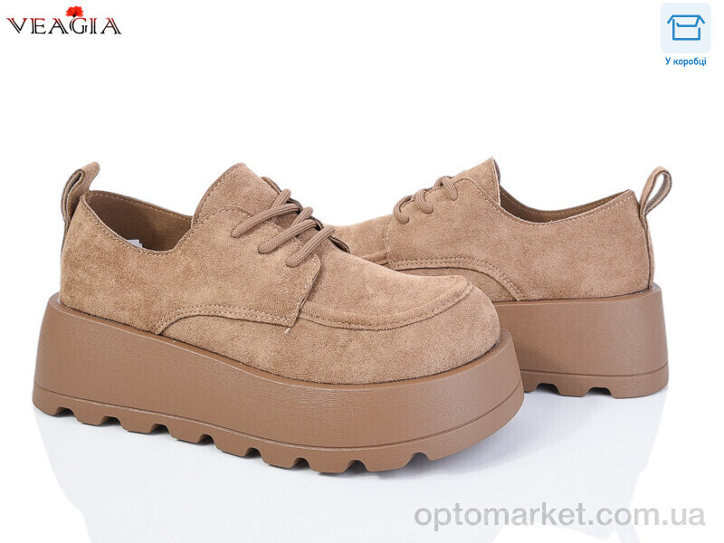 Купить Туфлі жіночі Z9008-3 Veagia хакі, фото 1