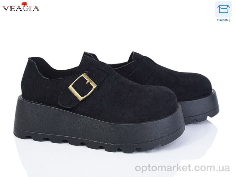Купить Туфлі жіночі Z9011-1 Veagia чорний, фото 1