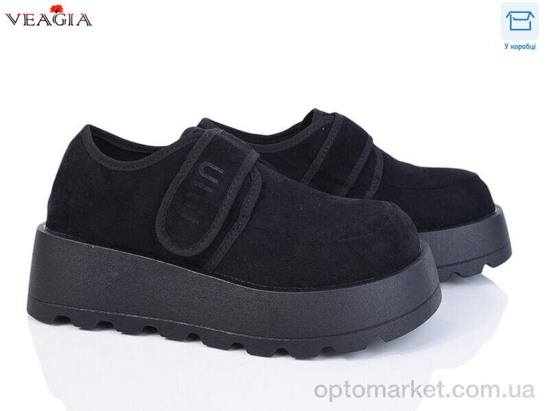Купить Туфлі жіночі Z9012-1 Veagia чорний, фото 1