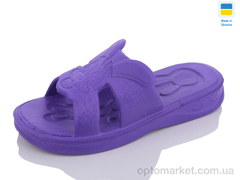 Купить Шльопанці дитячі Зайчик фіолет Payas фіолетовий, фото 1