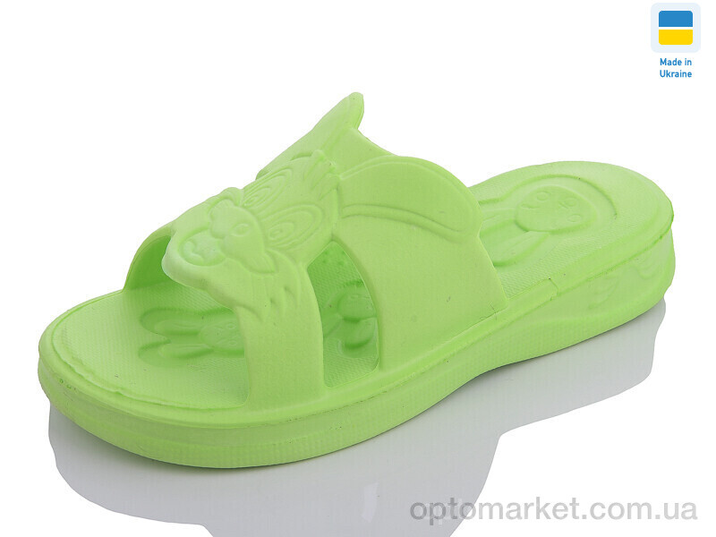 Купить Шльопанці дитячі Зайчик зелений Payas зелений, фото 1