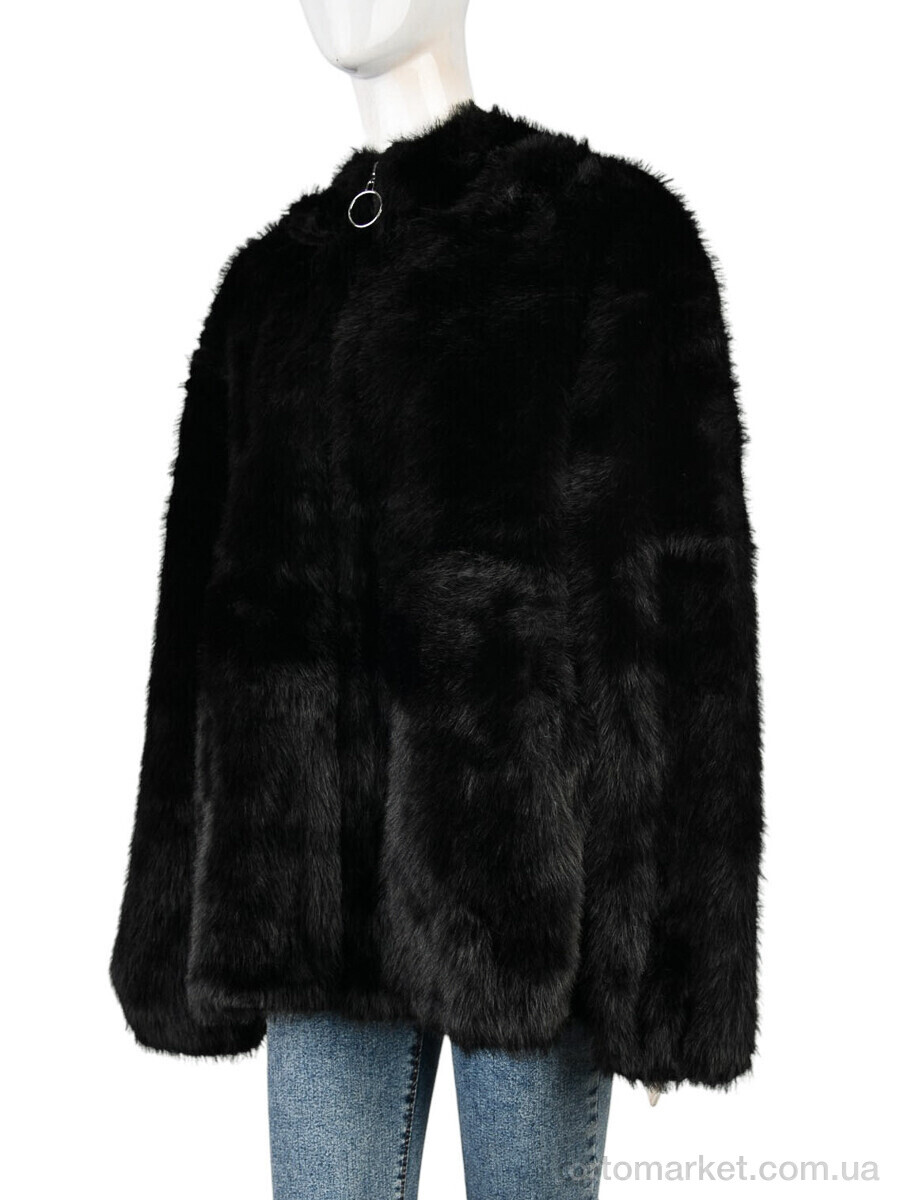 Купить Шуба жіночі ZD831 black Aimeiyoung чорний, фото 1