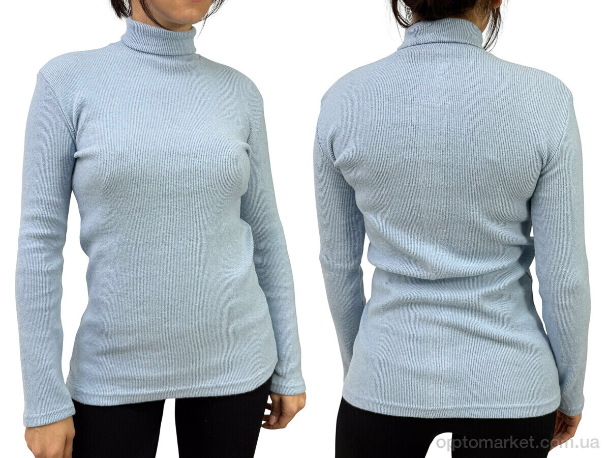 Купить Гольфи жіночі Ж002-17 l.blue Wonderone блакитний, фото 3