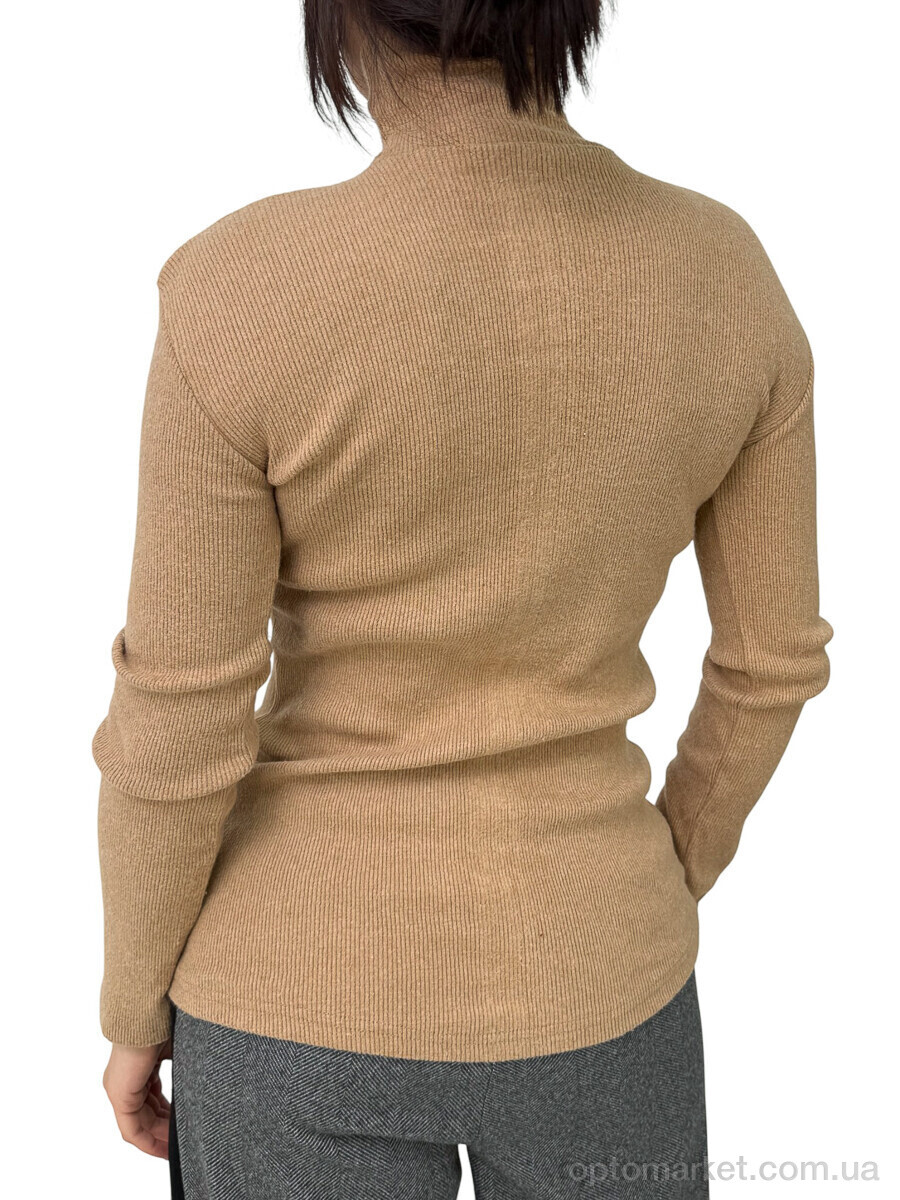 Купить Гольфи жіночі Ж002-4 d.beige Wonderone коричневий, фото 2