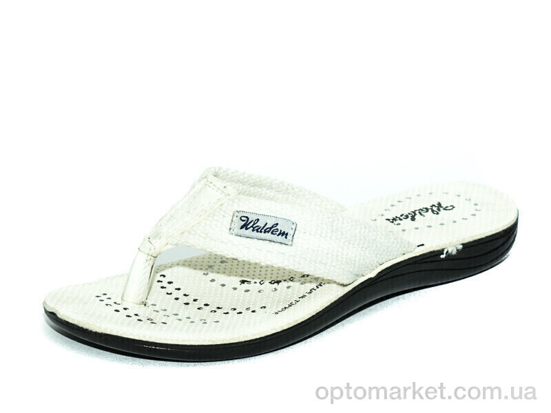 Купить Шльопанці жіночі Ж025-3 белый Waldem білий, фото 1