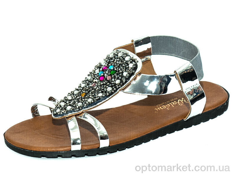 Купить Босоніжки жіночі Ж060Б серебряный Waldem срібний, фото 1