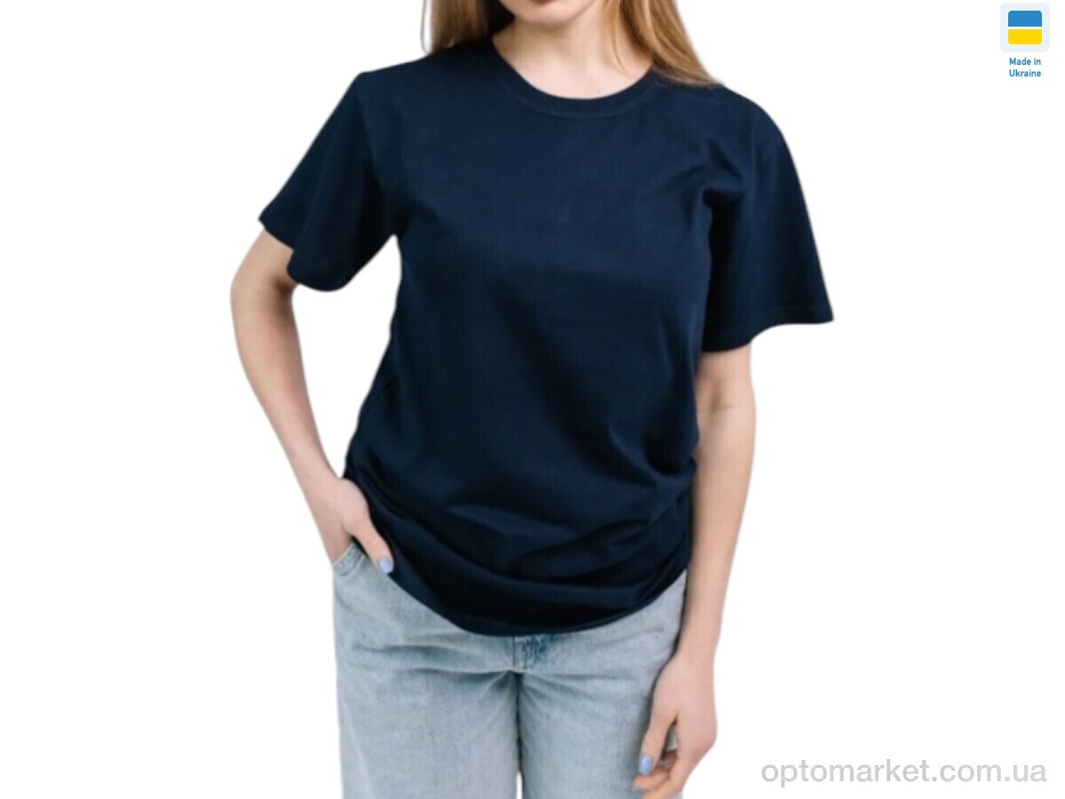 Купить Футболка жіночі Ж08 т.синій Sport style синій, фото 1