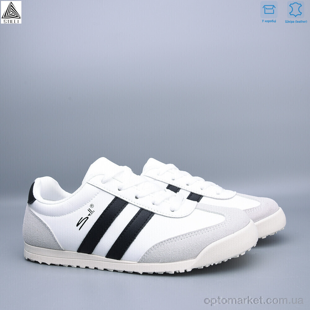 Купить Кросівки жіночі ZH10-7 шкіра Stilli білий, фото 2