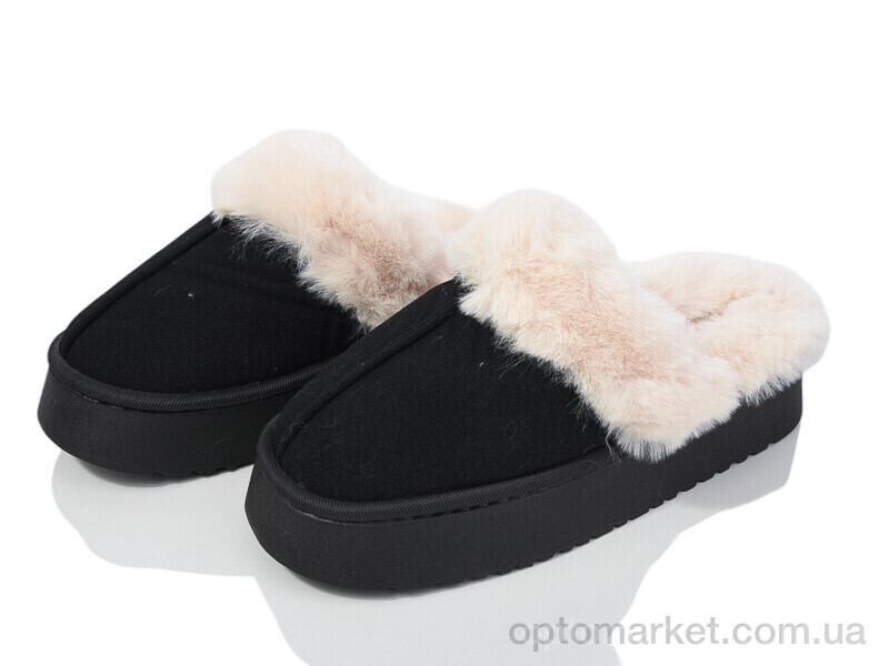 Купить Капці жіночі ZH15-1 YZY чорний, фото 1