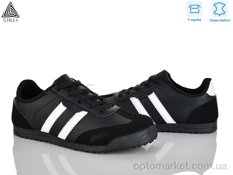 Купить Кросівки жіночі ZH20-3 шкіра Stilli чорний, фото 1