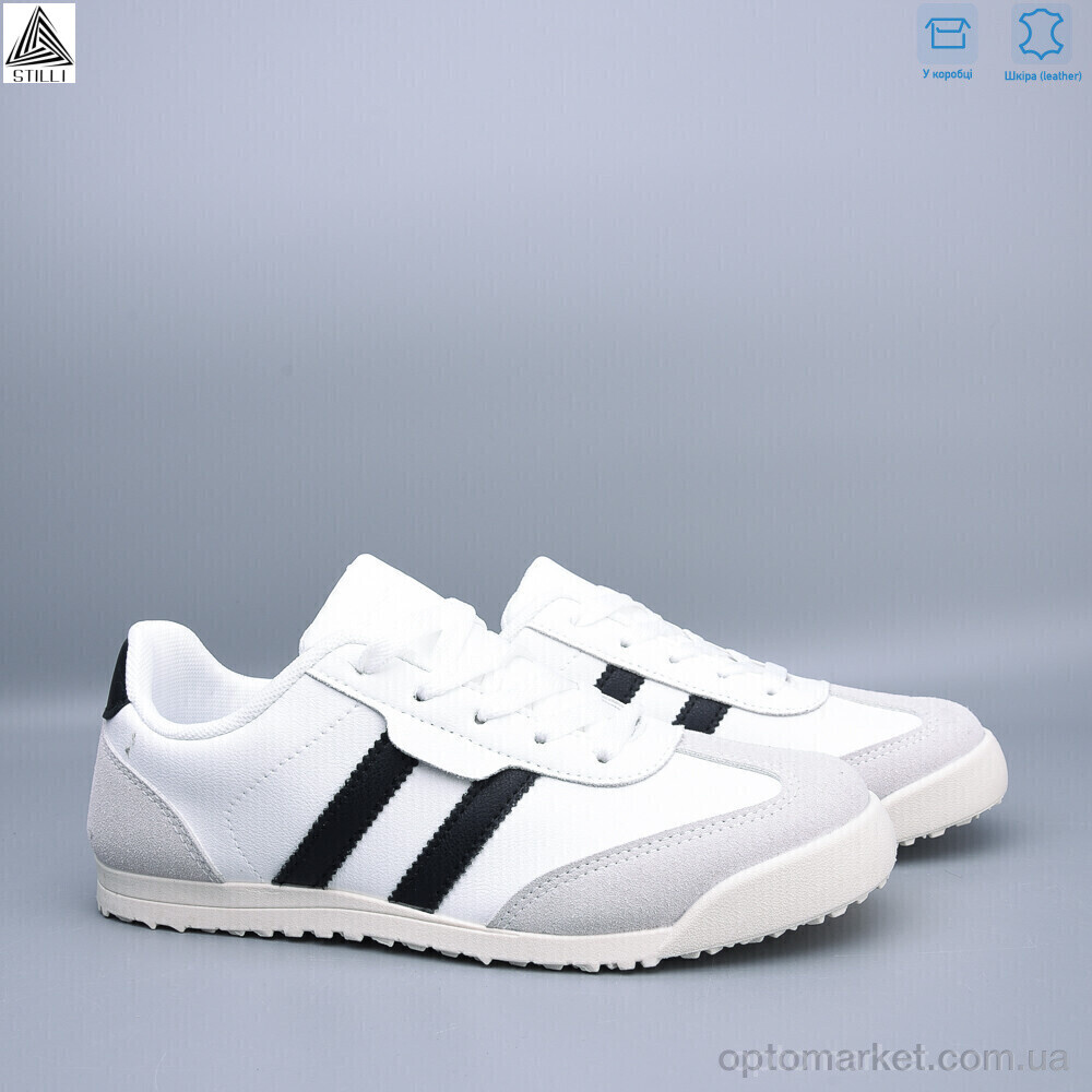 Купить Кросівки жіночі ZH20-5 шкіра Stilli білий, фото 2
