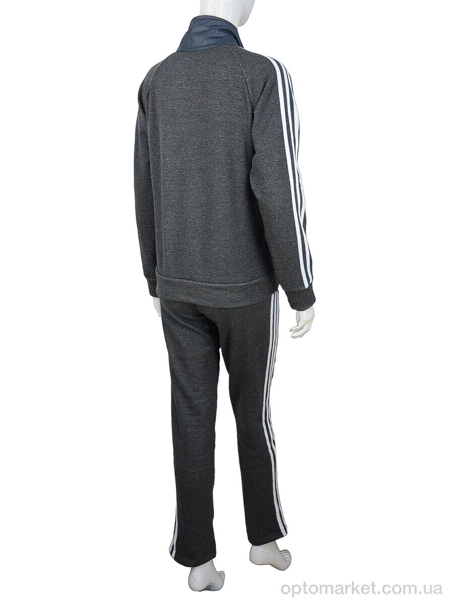 Купить Спортивний костюм жіночі Ж433 (04273) grey флис A.idas сірий, фото 3