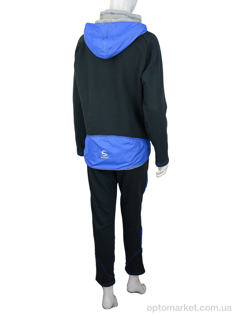Купить Спортивний костюм жіночі Ж434 (04270) blue флис Sitlly синій, фото 2