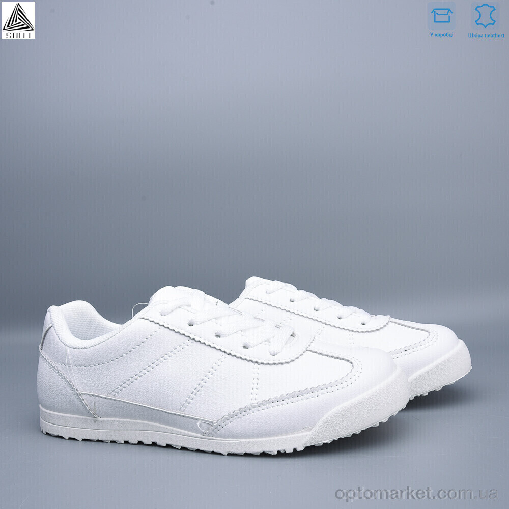 Купить Кросівки жіночі ZH50-1 шкіра Stilli білий, фото 2