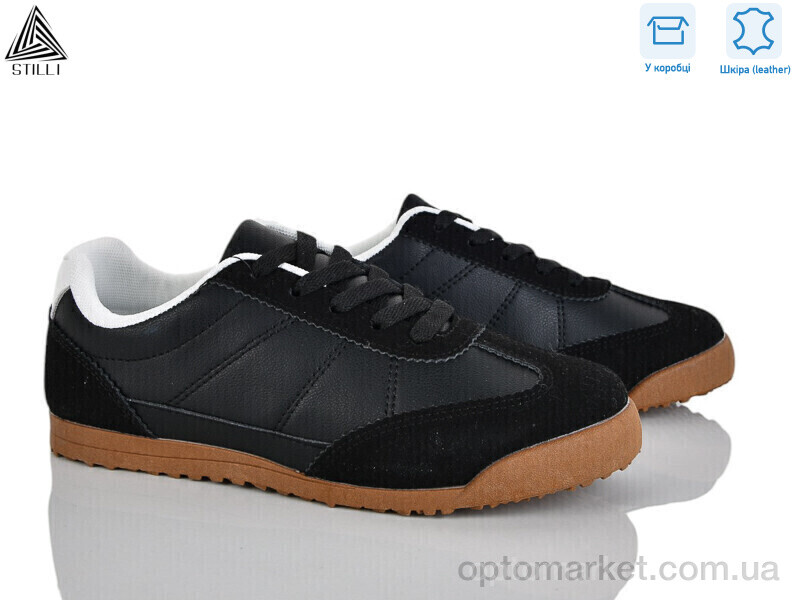 Купить Кросівки жіночі ZH50-2 шкіра Stilli чорний, фото 1