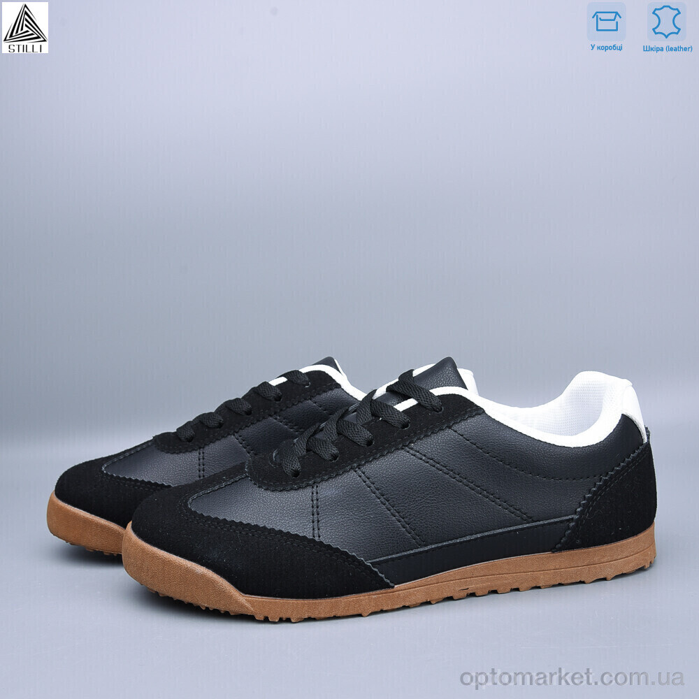 Купить Кросівки жіночі ZH50-2 шкіра Stilli чорний, фото 2