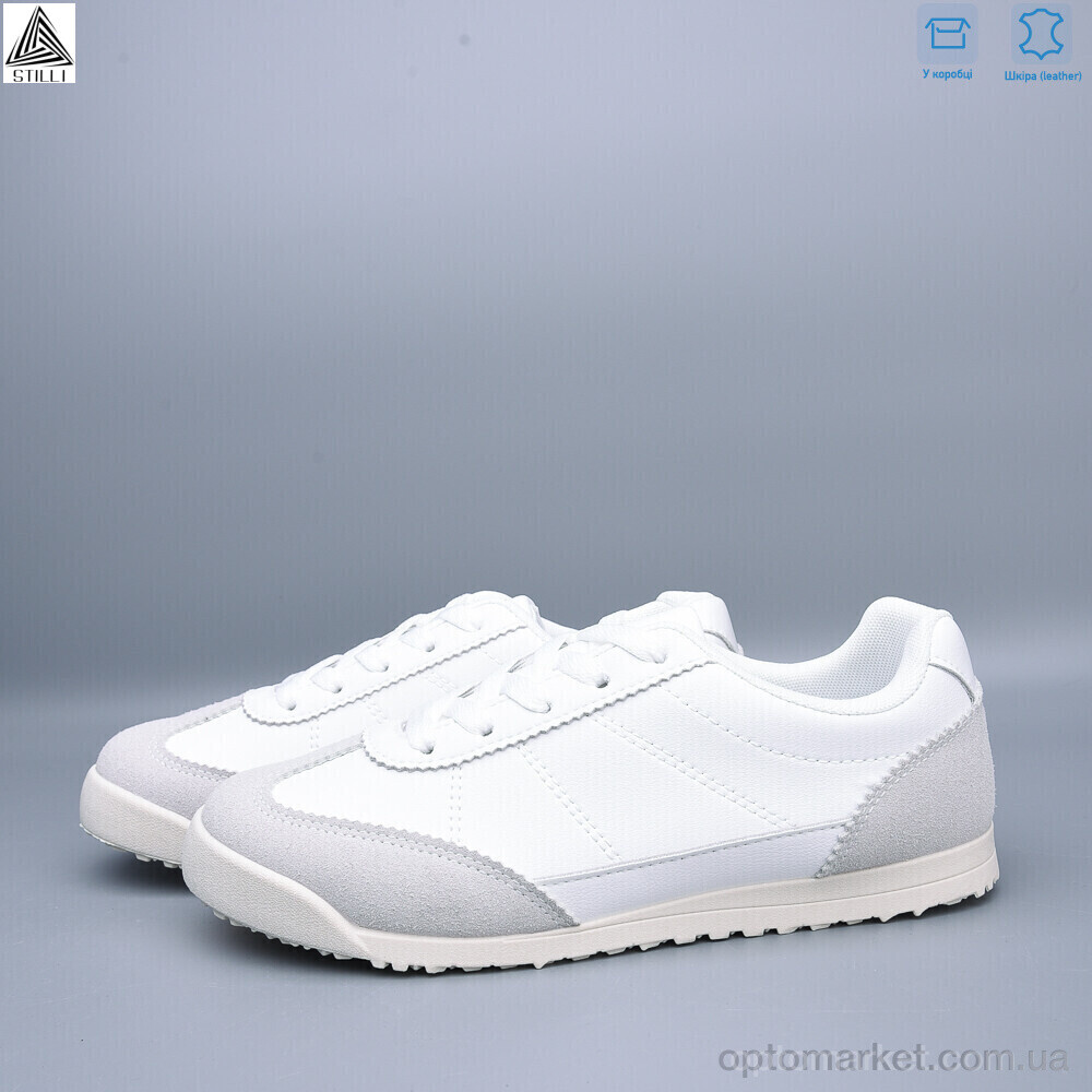 Купить Кросівки жіночі ZH50-4 шкіра Stilli білий, фото 2
