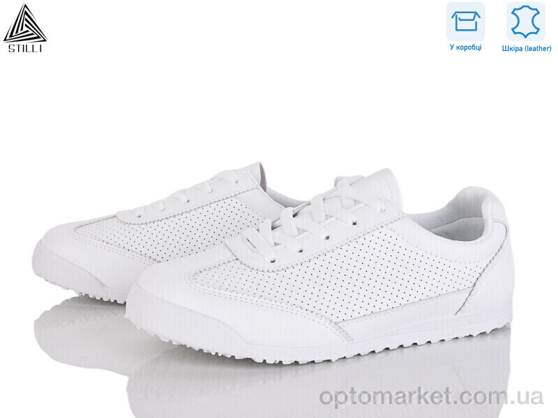 Купить Кросівки жіночі ZH70-1 шкіра Stilli білий, фото 1