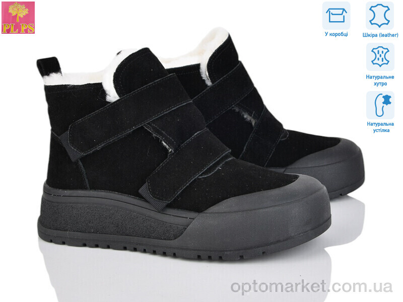 Купить Черевики жіночі ZH729-2 PLPS чорний, фото 1