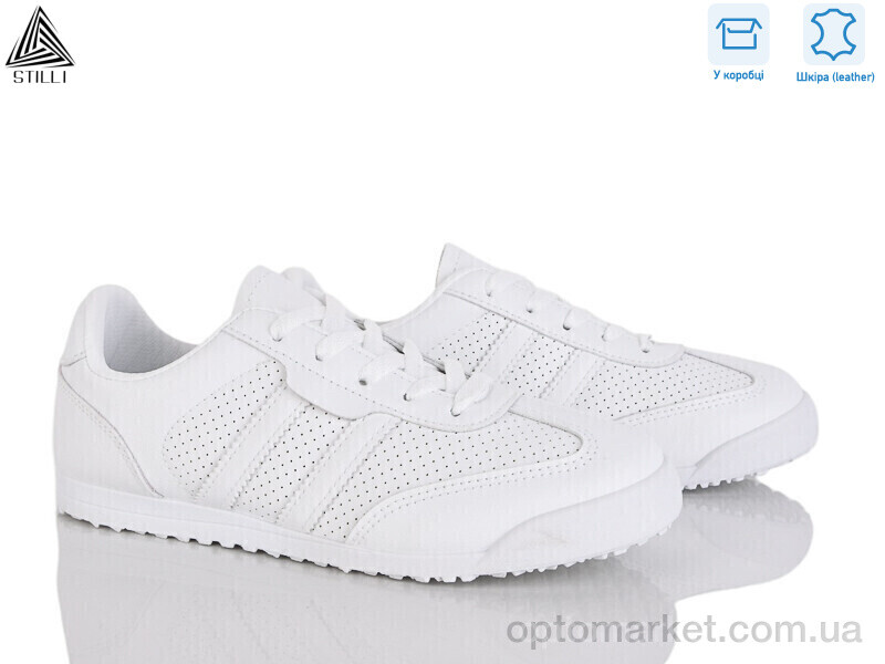 Купить Кросівки жіночі ZH90-1 шкіра Stilli білий, фото 1